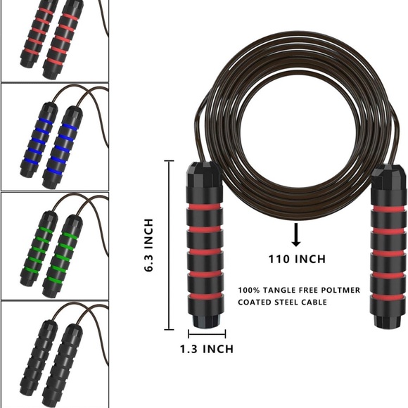 Steel Wire Jump Rope - Picture 2 of 3